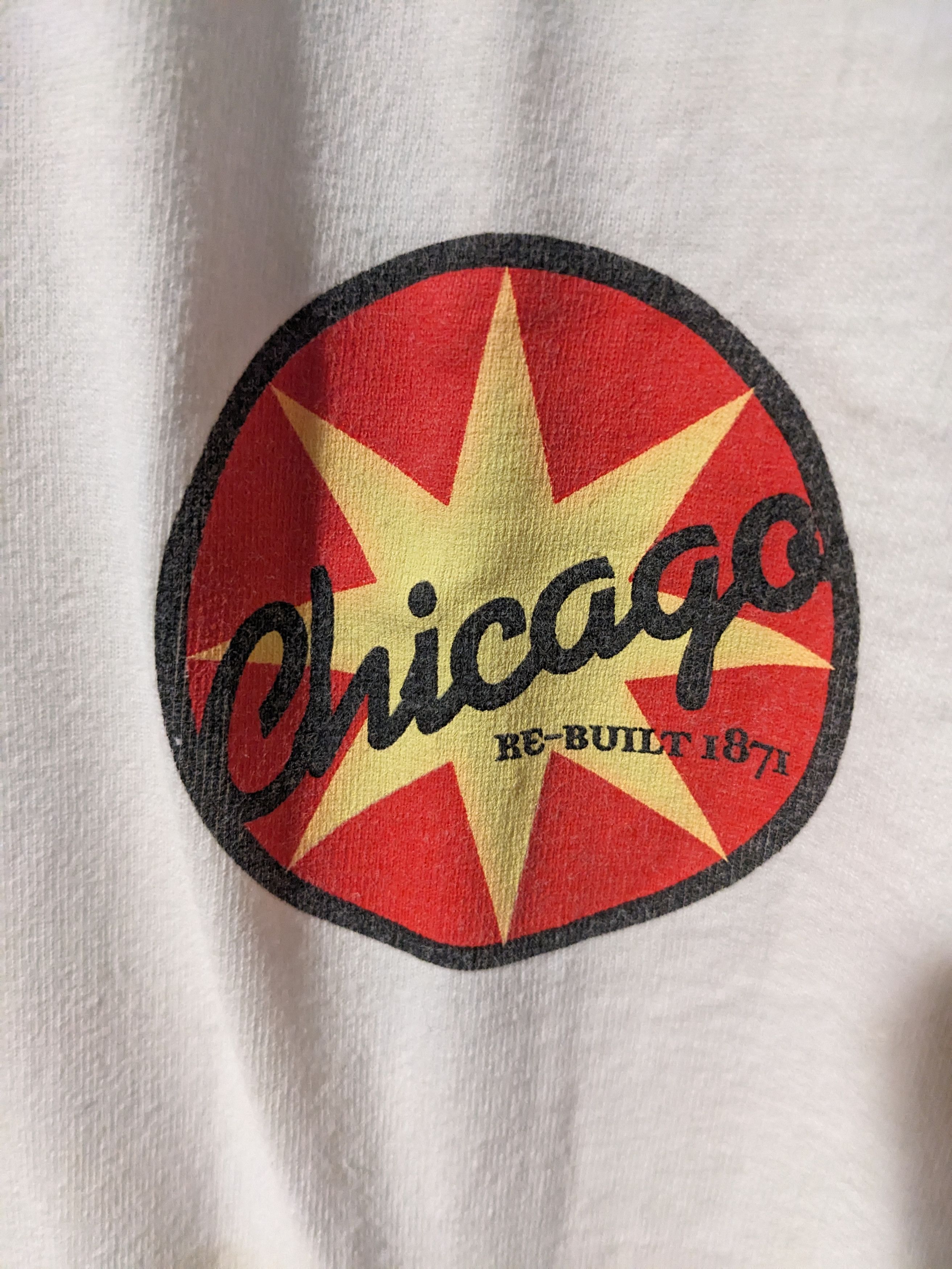 Vintage Vintage 90s Mosaic on Yes Chicago Art Festival Cow T-Shirt Size US M / EU 48-50 / 2 - 5 Thumbnail