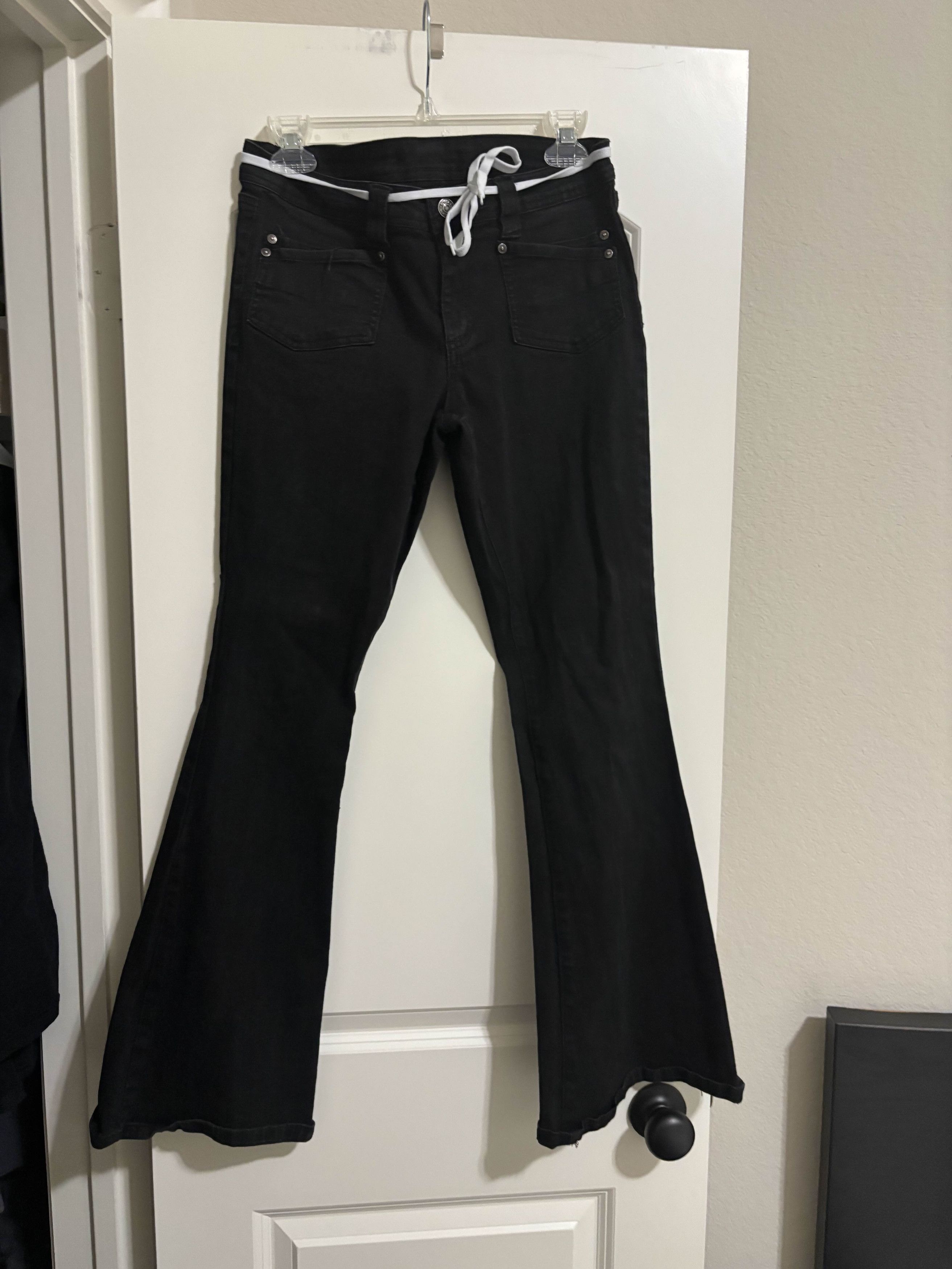 Other mens flared black jeans Size US 31 - 1 Thumbnail
