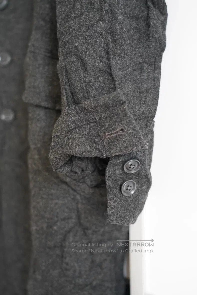 Yohji Yamamoto Yohji Yamamoto Gray Wool Coat 16AW. Size US M / EU 48-50 / 2 - 3 Thumbnail