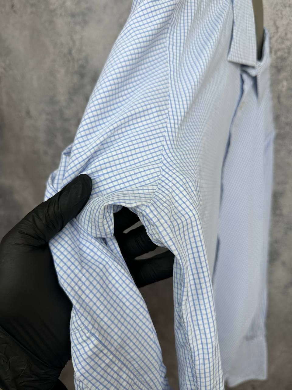 Ede & Ravenscroft Ede & Ravenscroft Button Up Dress Shirt Oxford Micro Check Size US L / EU 52-54 / 3 - 9 Thumbnail