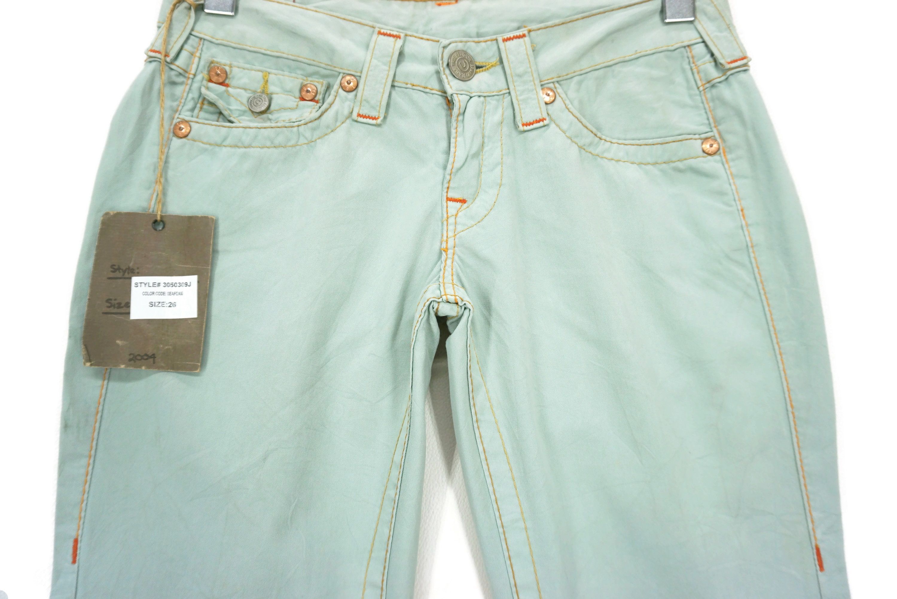 True Religion Vintage JOEY Jeans fit W29xL30.5 Low Rise Bootcut Denim Size 26" / US 2 / IT 38 - 6 Thumbnail