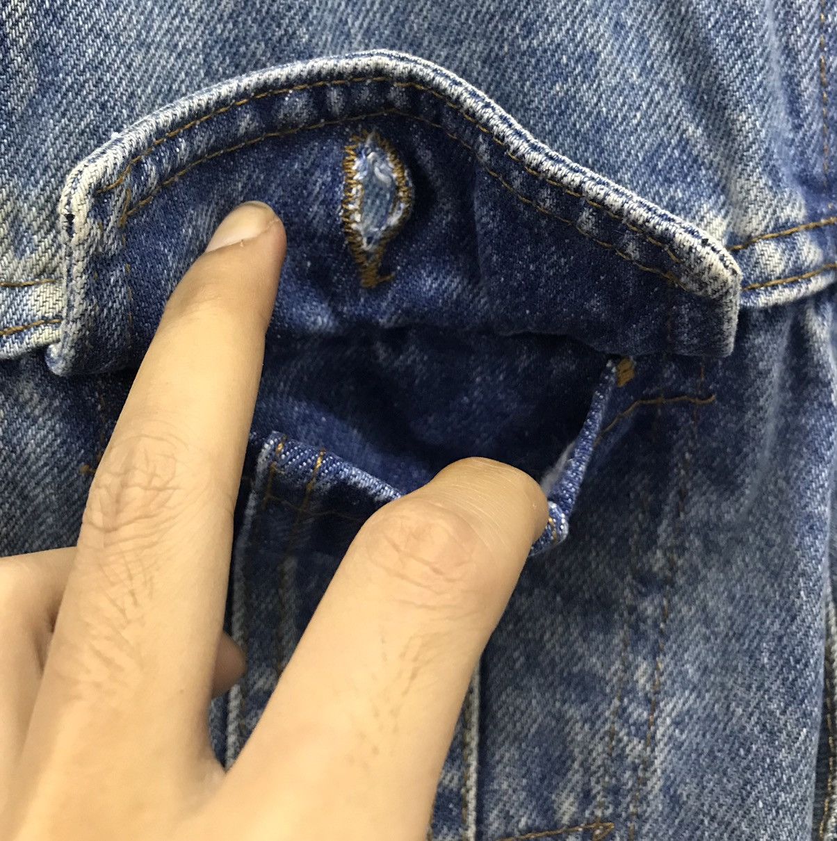 Lee Vintage Lee Made In Usa Denim Jacket Size US S / EU 44-46 / 1 - 6 Thumbnail