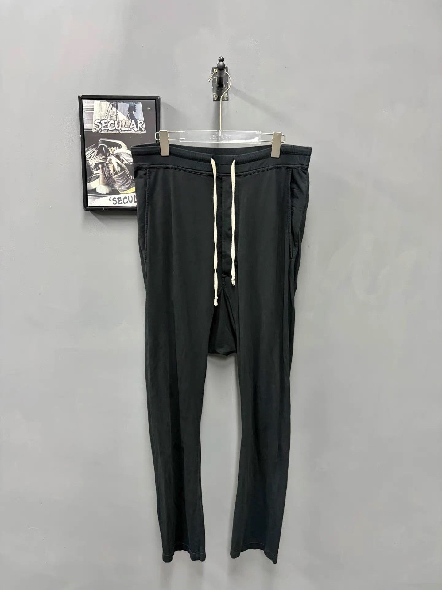 Rick Owens Rick Owens FW15 'Sphinx' Cotton Drop Crotch Pants | Grailed
