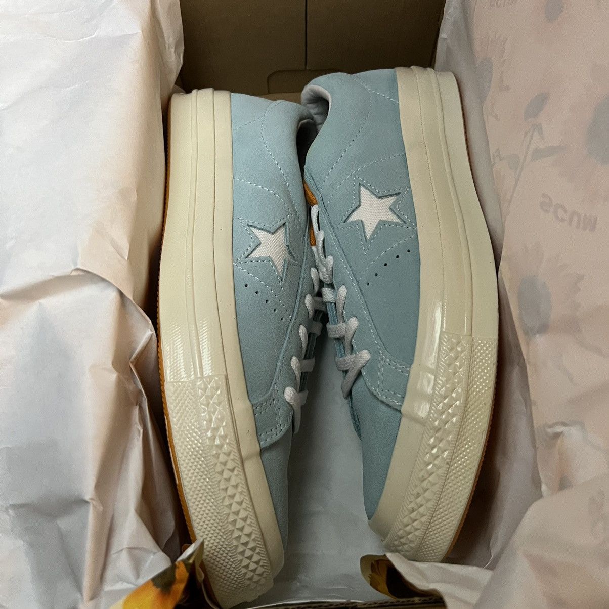image of Converse Clearwater Shoes in Blue, Men's (Size 6.5)