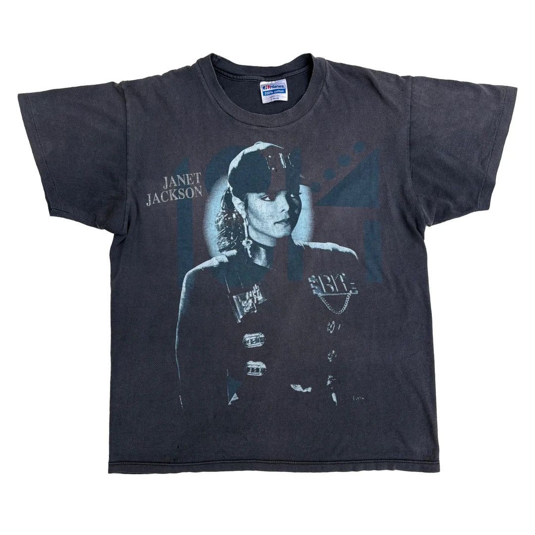 Apple × Vintage 1990 Janet Jackson Apple Japan Tour T Shirt | Grailed