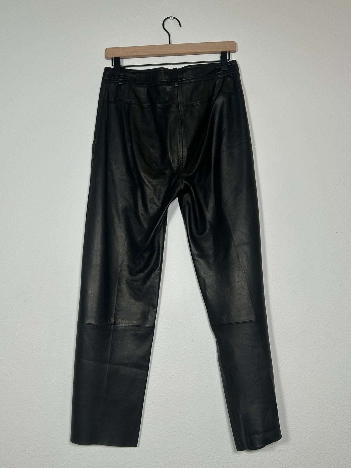 Helmut Lang FW24 Lamb Leather Trousers Size US 30 / EU 46 - 4 Thumbnail