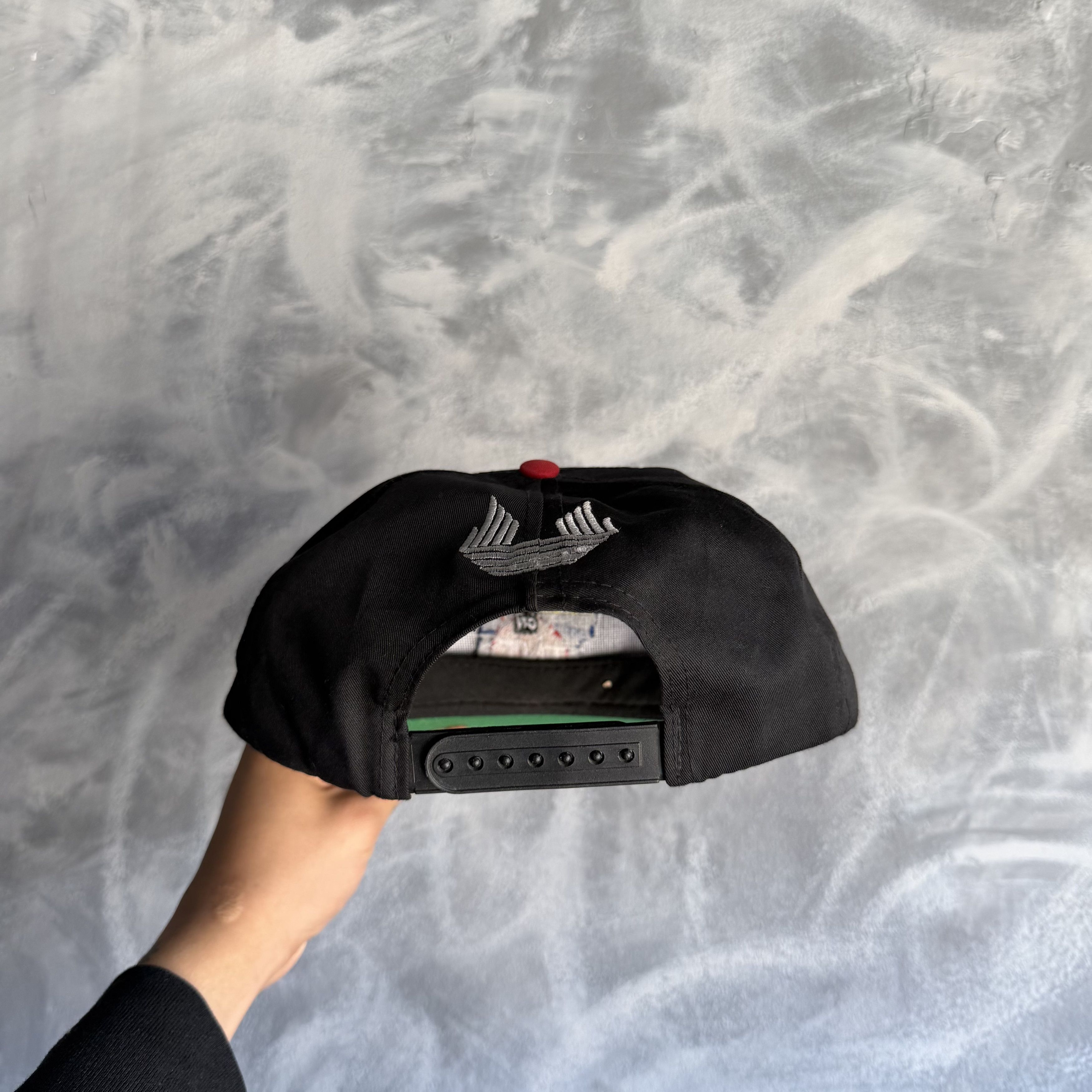 Other Vtg NBA on TNT Black Strapback Hat Cap Rare Snapback Sports Size ONE SIZE - 2 Thumbnail