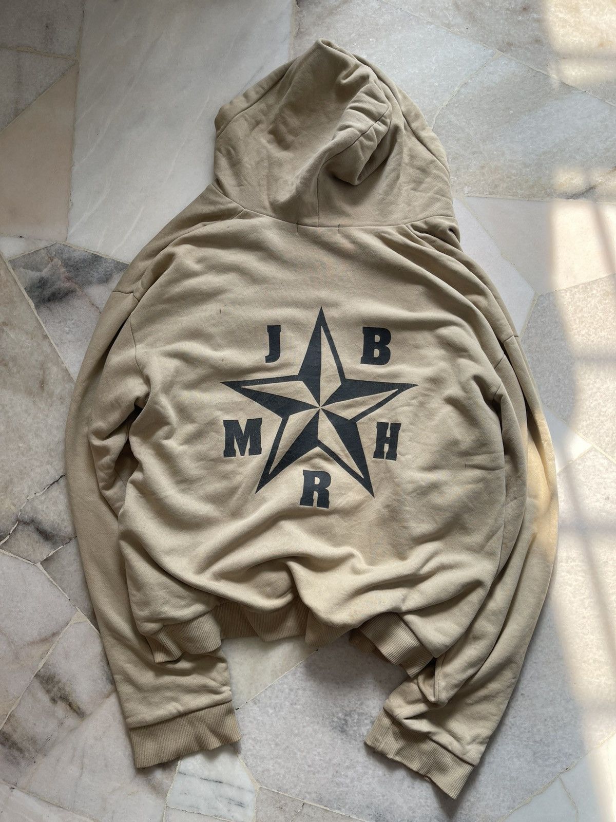 A.F.F.A. × Undercover A/W1996 Undercover 'Jesus Built My Hot Rod' Thermal Hoodie Size US XL / EU 56 / 4 - 13 Thumbnail
