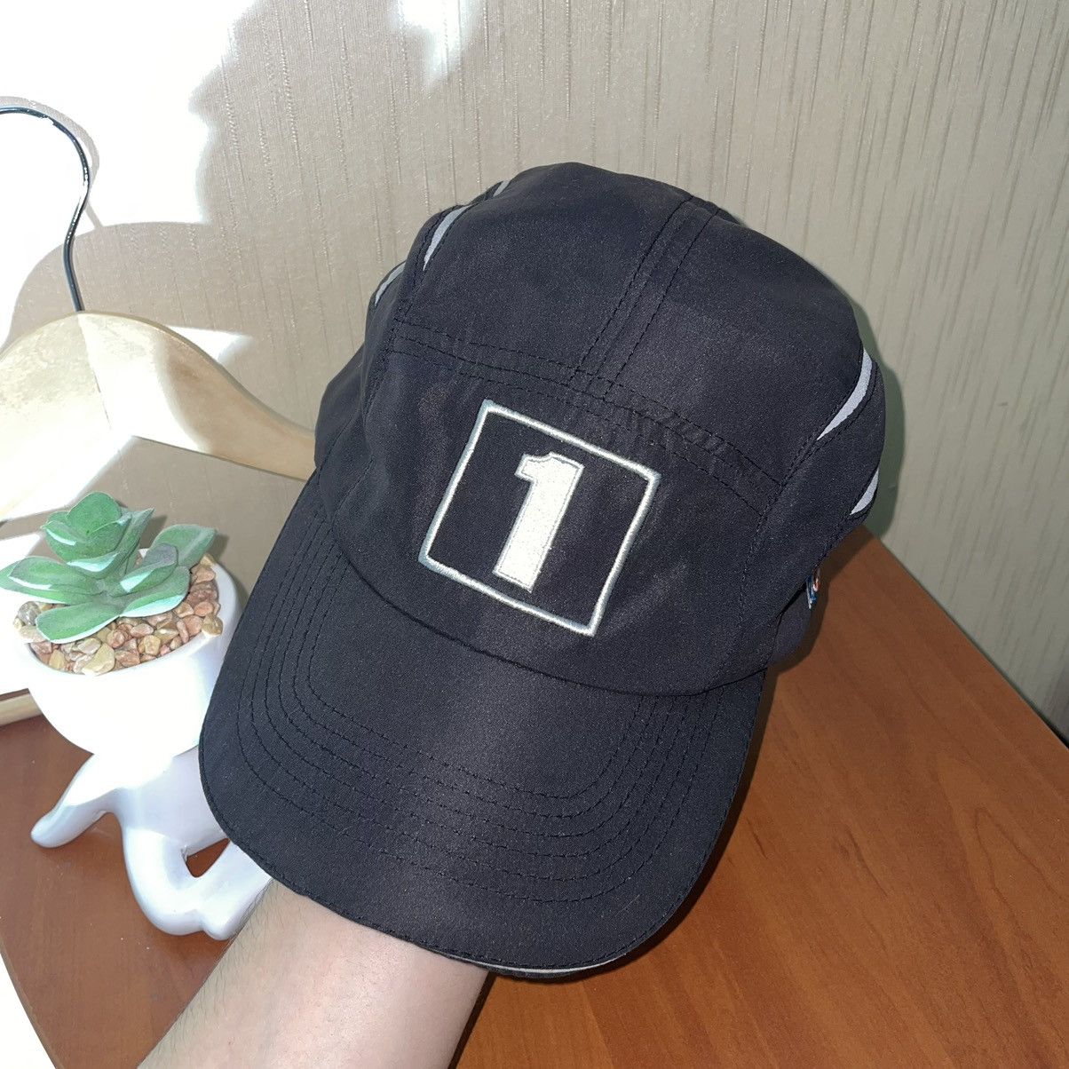 Vintage Racing Mobil 1 vintage 5 panel cap Size ONE SIZE - 2 Thumbnail