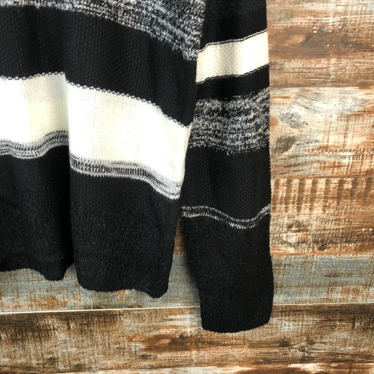 Homespun Knitwear × Japanese Brand Confirm Black Knitwear #A1728 Size US L / EU 52-54 / 3 - 8 Thumbnail