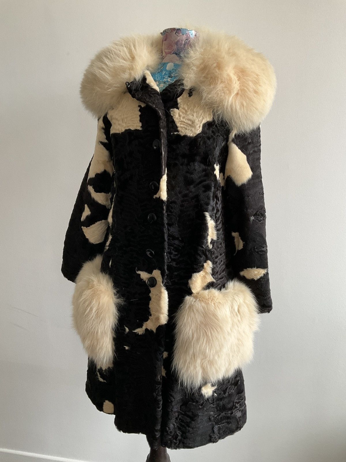 Vintage Vintage fur coat in leopard print Size XS / US 0-2 / IT 36-38 - 1 Thumbnail