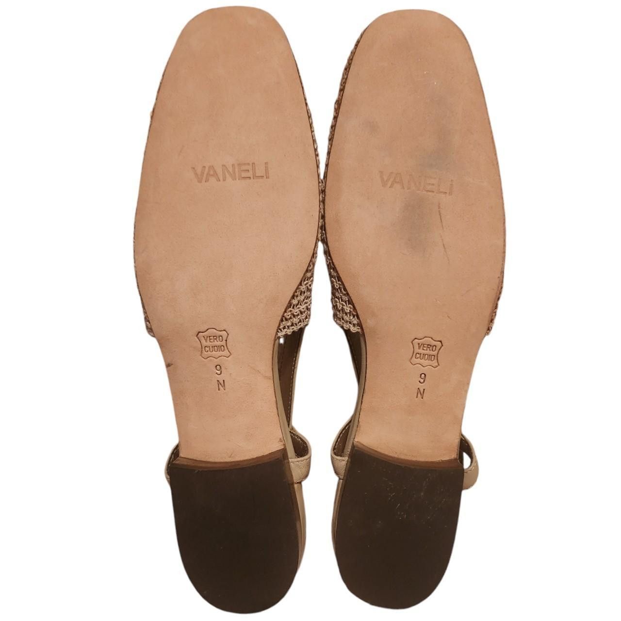 VANELI Vaneli Vintage Beige Slingback Sandals size 9 Size US 9 / IT 39 - 3 Thumbnail