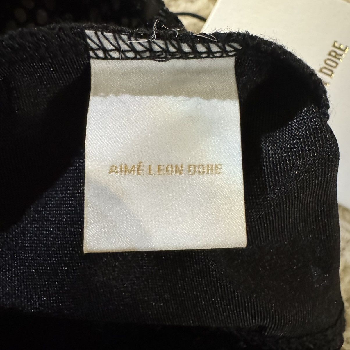 Aime Leon Dore Aime Leon Dore Stadium Cropped Practice Jersey Jet Black Size US L / EU 52-54 / 3 - 8 Thumbnail