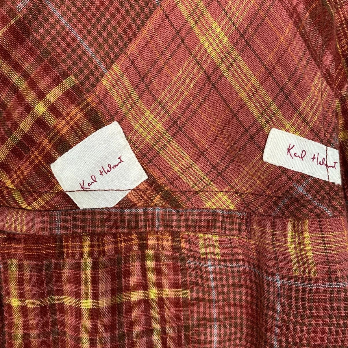 Issey Miyake 📌Vintage Wool Zipper Jacket Karl Helmut Tartan Design Size US L / EU 52-54 / 3 - 20 Thumbnail