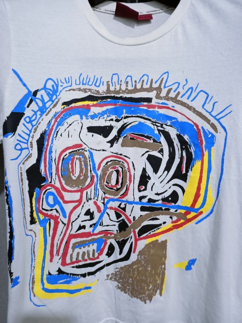 Levi's Levi’s Red Tab × Basquiat Skull Tee – Art-wear Masterpiece Size M / US 6-8 / IT 42-44 - 2 Thumbnail