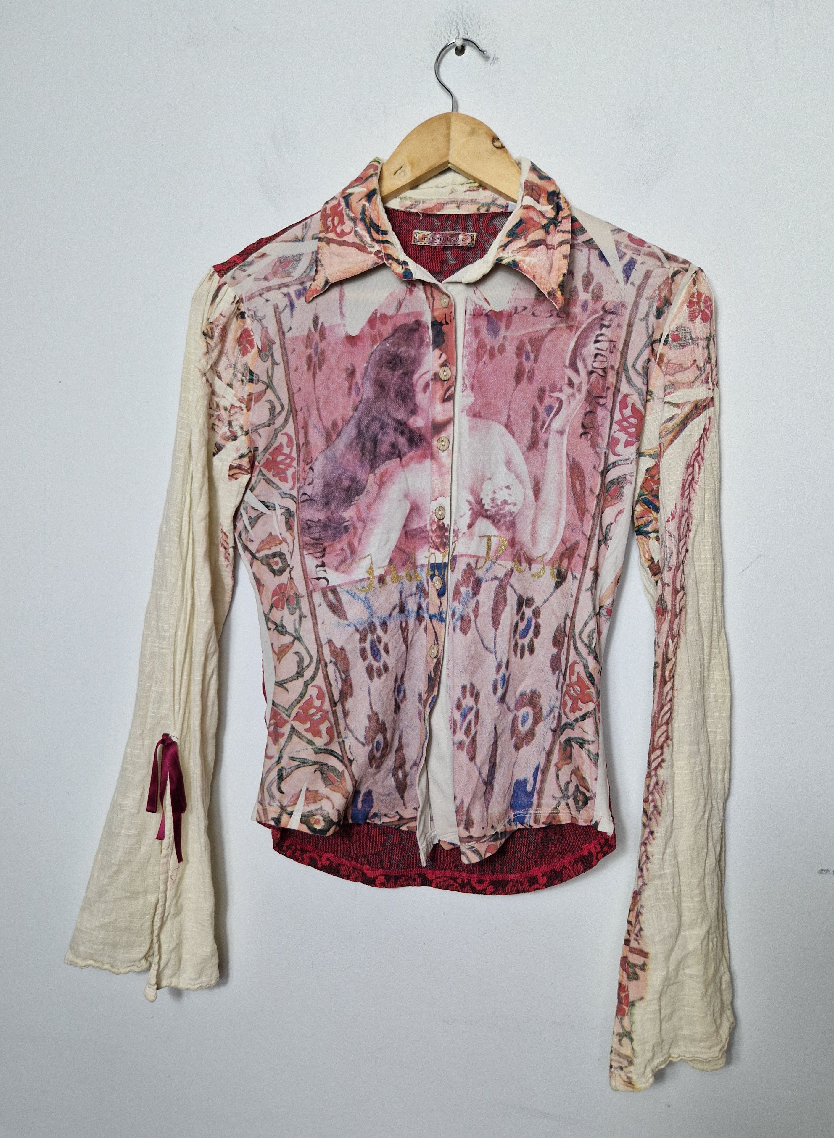 Jean Paul Gaultier Vintage lace flare jean paul gaultier style top Size M / US 6-8 / IT 42-44 - 1 Thumbnail