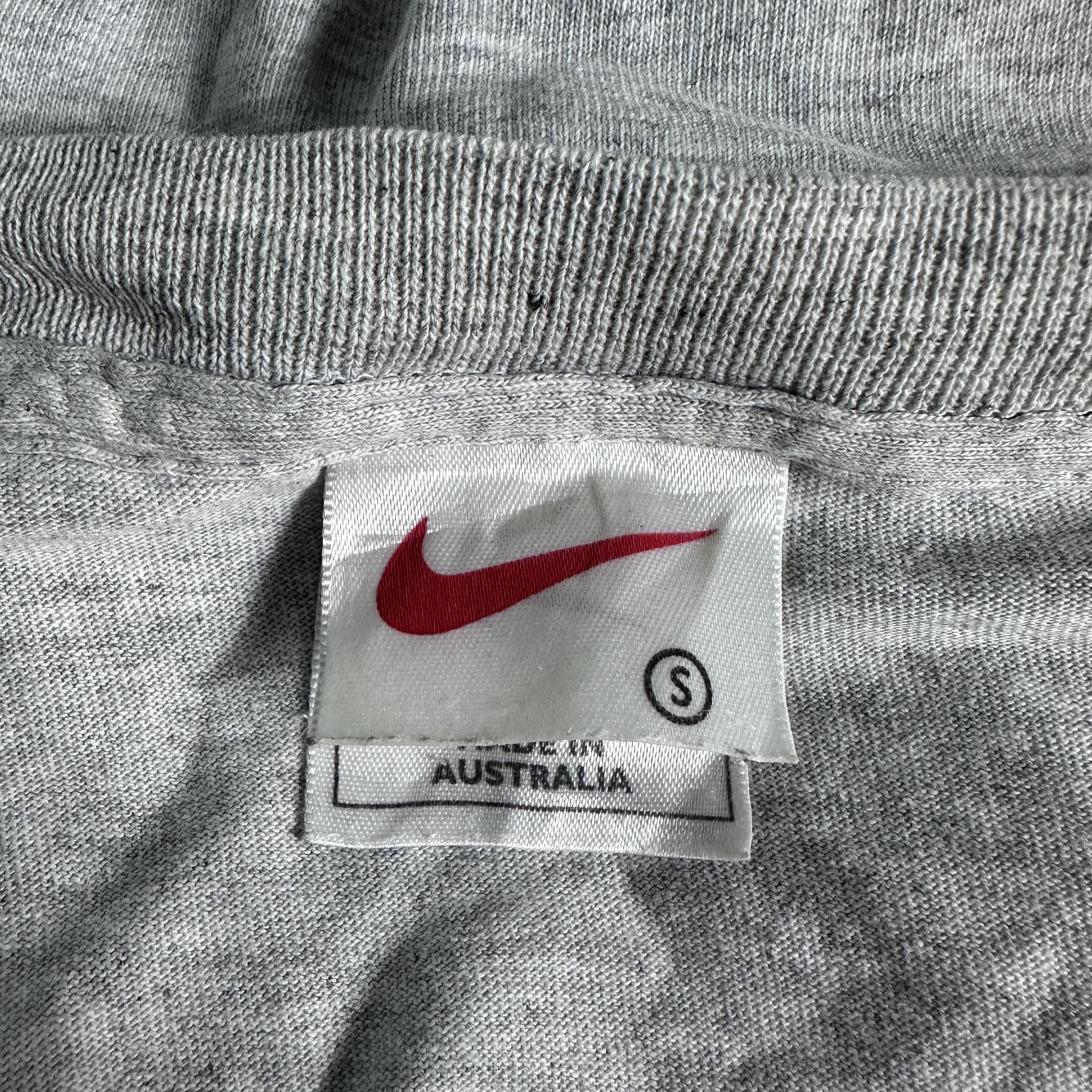 Nike × Vintage 🔥RARE🔥Vintage Nike Swoosh T-shirt Made in Australia Size US S / EU 44-46 / 1 - 4 Thumbnail