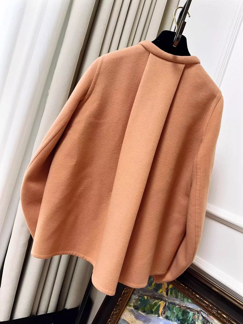 Hermes Hermes Pink Vintage Cashmere Coat-2506 Size S / US 4 / IT 40 - 2 Thumbnail