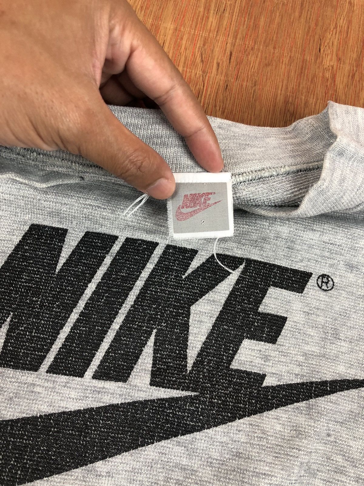 Nike × Vintage Vintage NIKE Big Logo Design Size US M / EU 48-50 / 2 - 4 Thumbnail