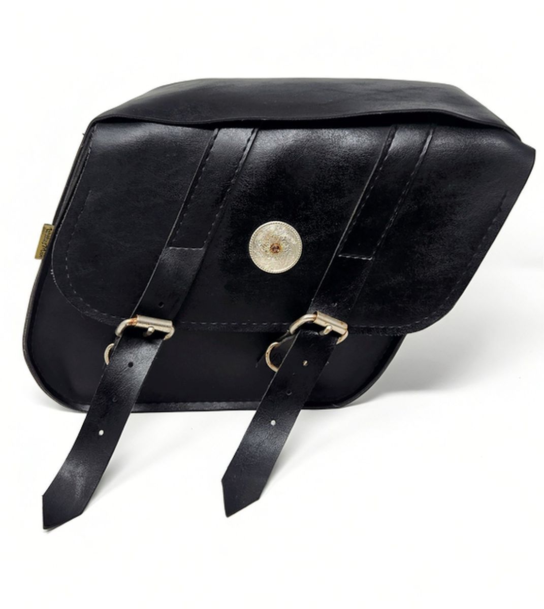 Other Willie & Max SB707 Faux Leather Slant Motorcycle Saddlebag Size ONE SIZE - 1 Thumbnail
