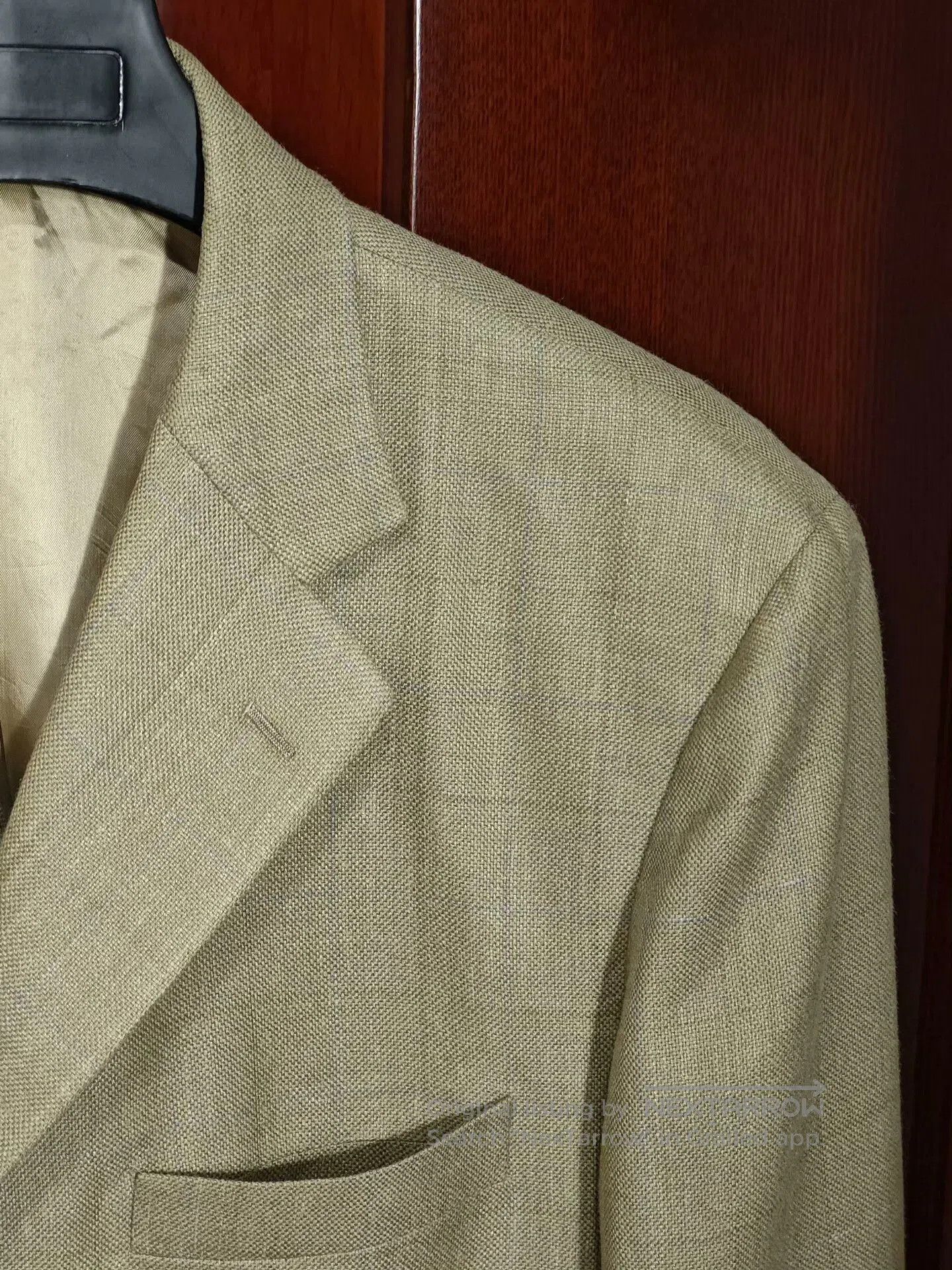 Burberry Burberry Italian Silk Wool Blazer. Size US XL / EU 56 / 4 - 2 Thumbnail