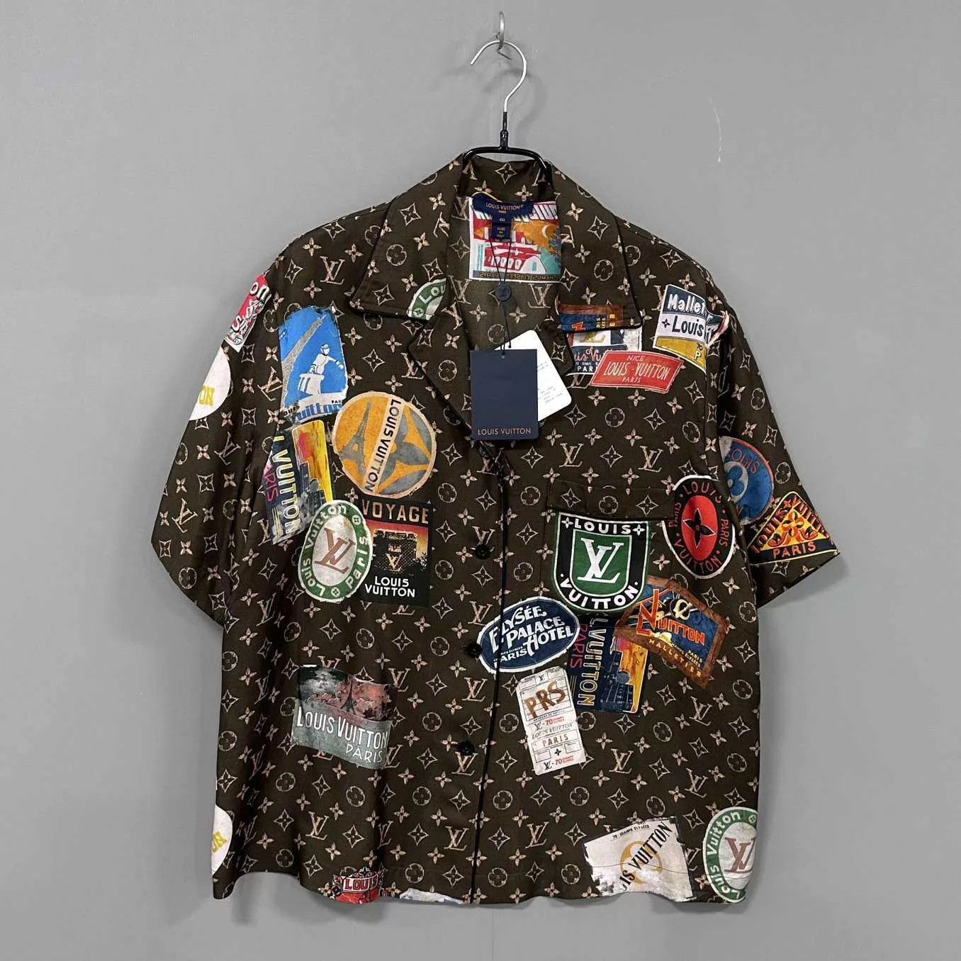 Louis Vuitton LV 25 Monogram Short Sleeve Shirt 40 Size M / US 6-8 / IT 42-44 - 1 Thumbnail