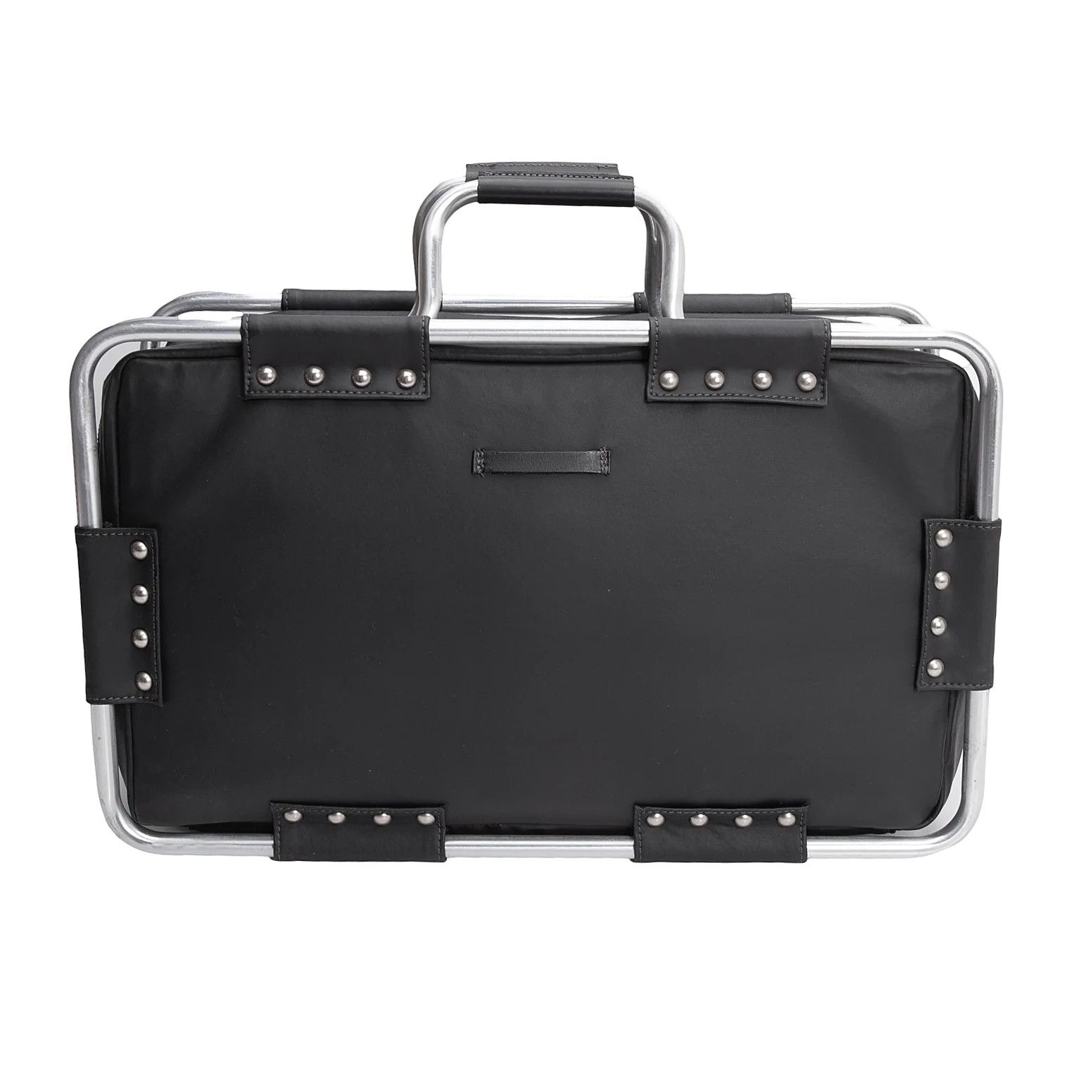 Jean Paul Gaultier Metal Frame Briefcase in Black Size ONE SIZE - 4 Thumbnail