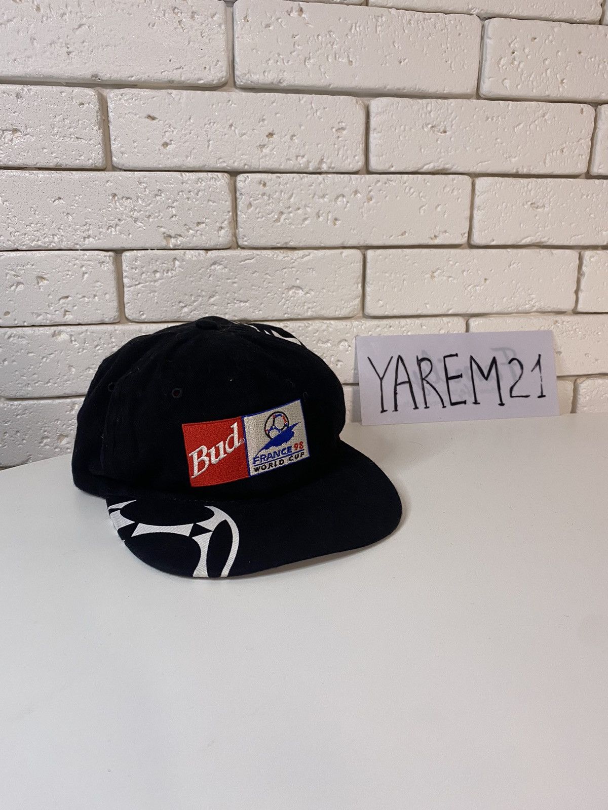 Vintage France 98 World Cup cap hat Size ONE SIZE - 1 Thumbnail
