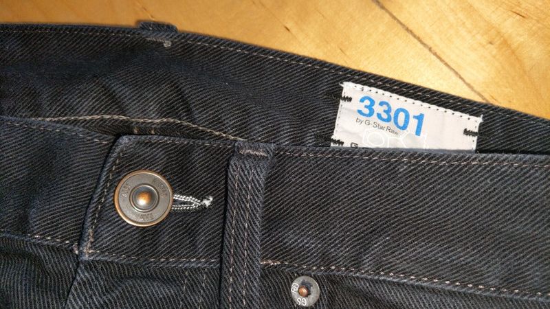 G-Star Stacked Mid Skinny Pants Semi Flared Alt Neo Denim Goth 32 Size US 32 / EU 48 - 12 Thumbnail