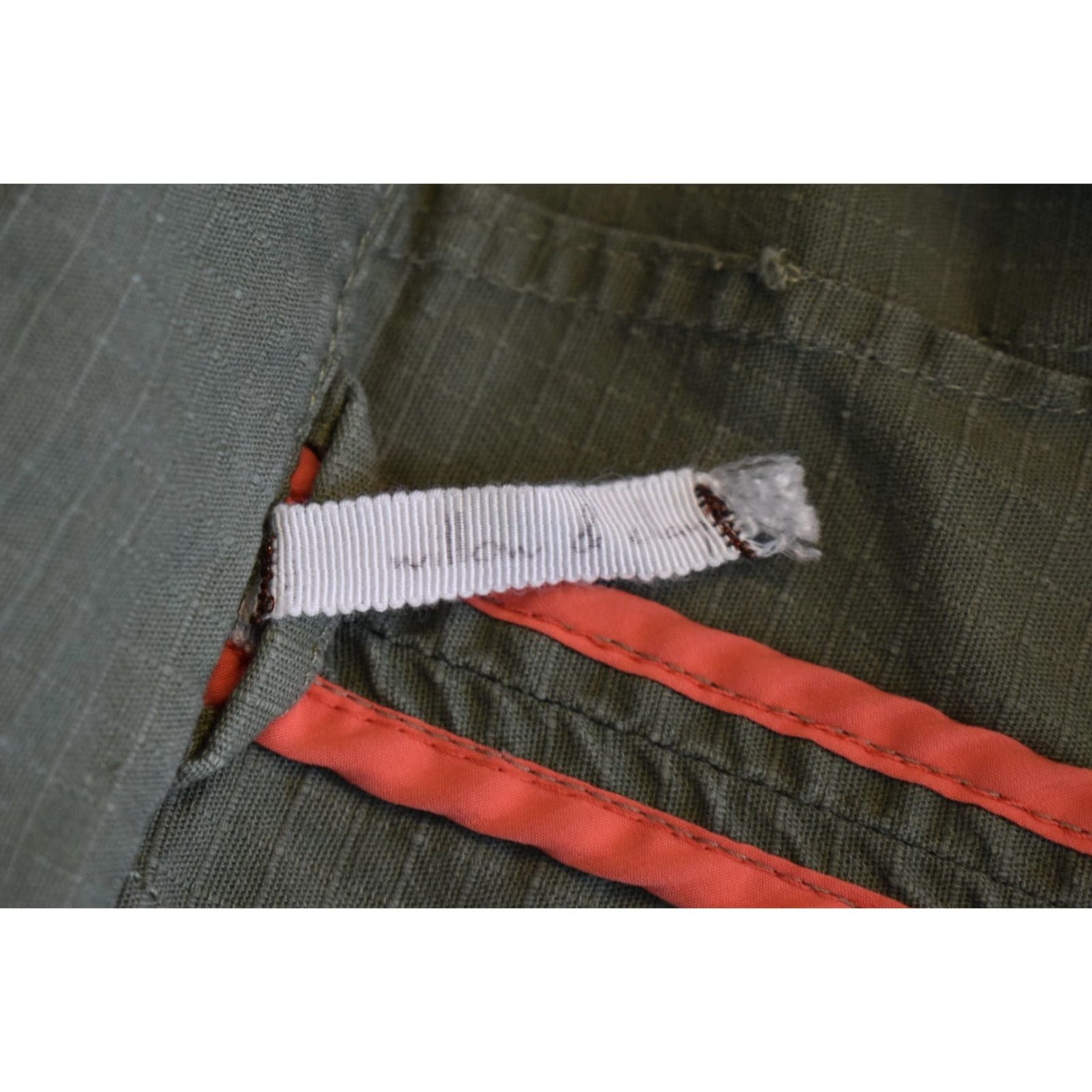 Vintage Willow And Clay Jacket Womens Medium Zip Snaps Hooded Casual Green Cotton Blend Mid-Length Size M / US 6-8 / IT 42-44 - 6 Thumbnail