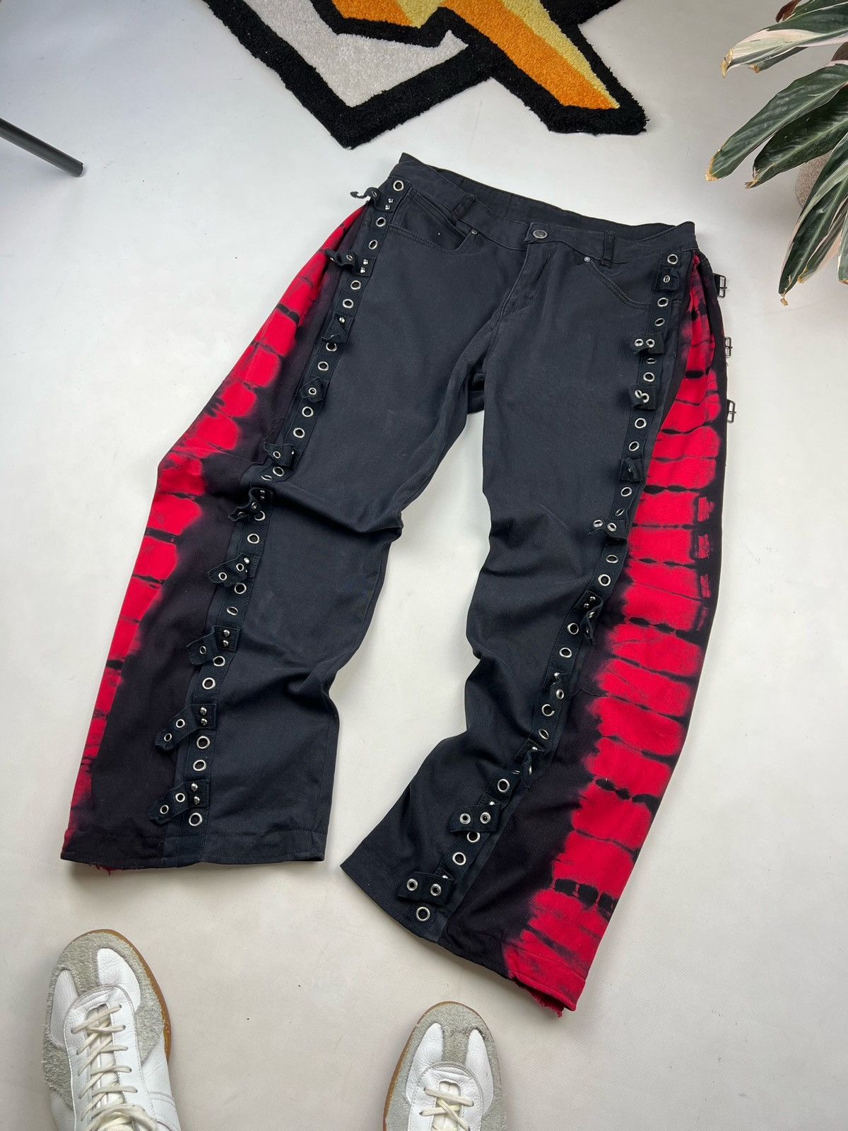 JNCO × Triple 5 Soul × Vintage Vintage 90s Y2K Baggy Rave Style Pants jeans Size US 30 / EU 46 - 9 Thumbnail