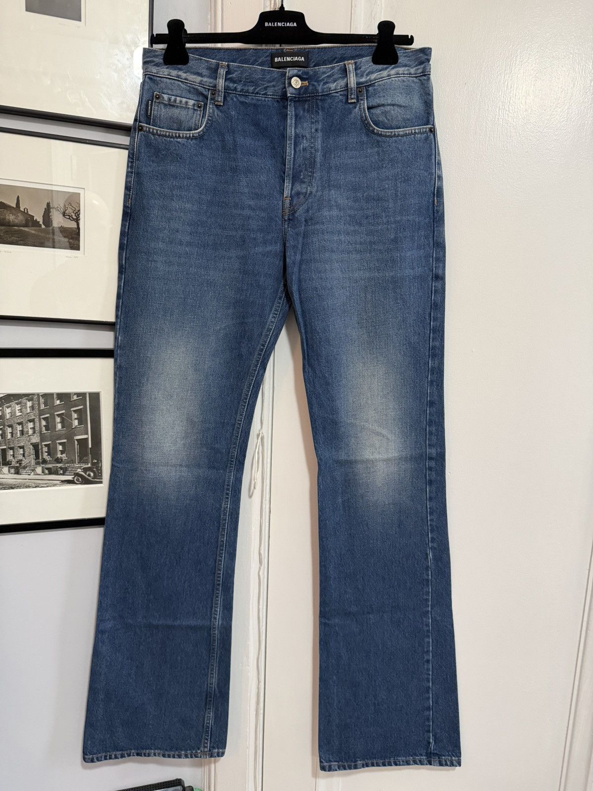 Balenciaga New Rare Bootcut Jean [31] fits 33 Size US 33 - 1 Thumbnail