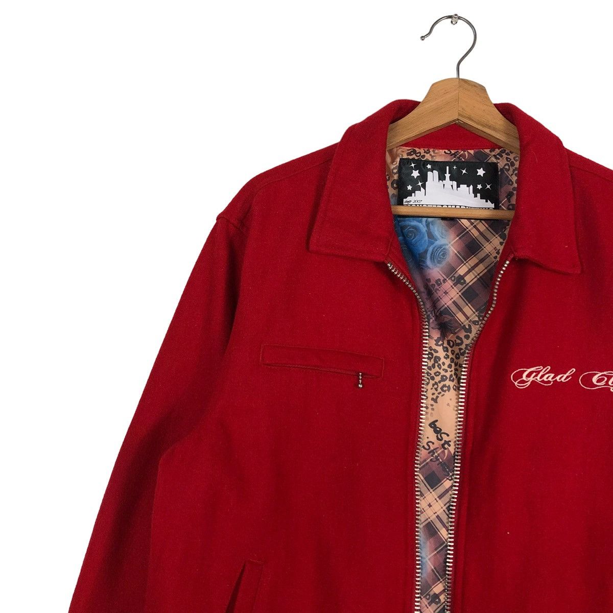 Hysteric Glamour 🔥VINTAGE BIKER JACKET MONSTER MARKETING BIG LOGO Size US M / EU 48-50 / 2 - 7 Thumbnail