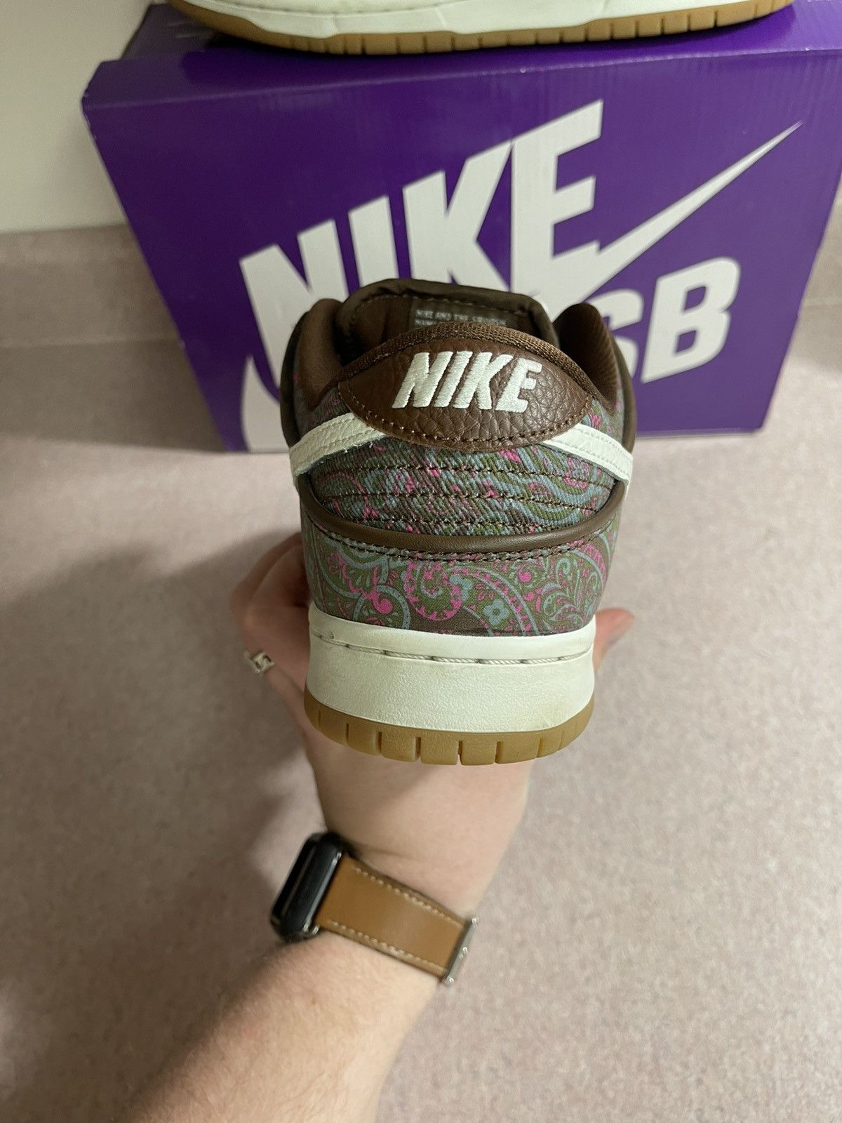 Nike × Nike SB Nike SB Dunk Low Pro Paisley Size US 9.5 / EU 42-43 - 3 Thumbnail