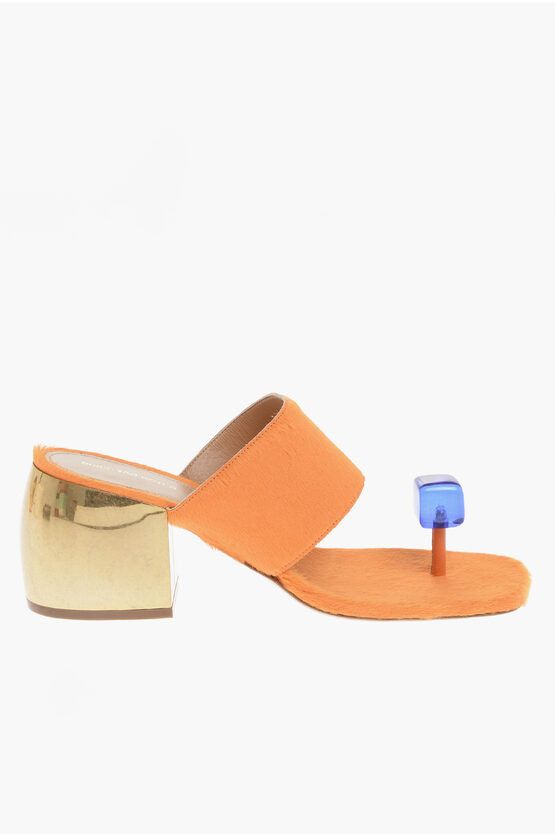 og1mm0624 Thong Sandals in Orange