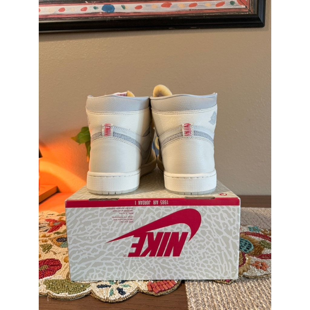 Jordan Brand × Nike Jordan 1 Retro High OG Elephant Sail University Red Neutral Size US 14 / EU 47 - 4 Thumbnail