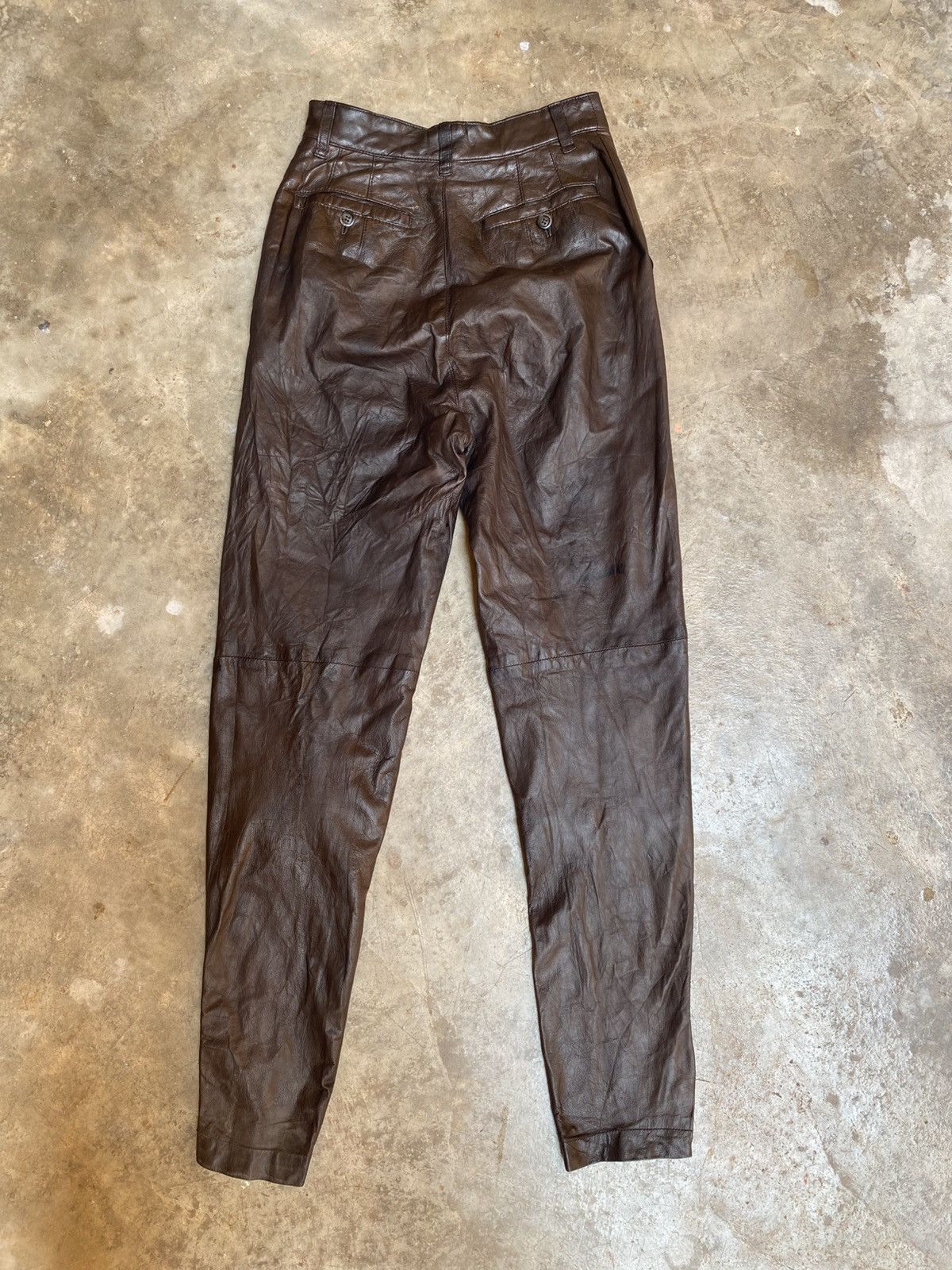 Issey Miyake Vintage Issey Miyake Suede Pant Size 24" / US 00 / IT 34 - 3 Thumbnail