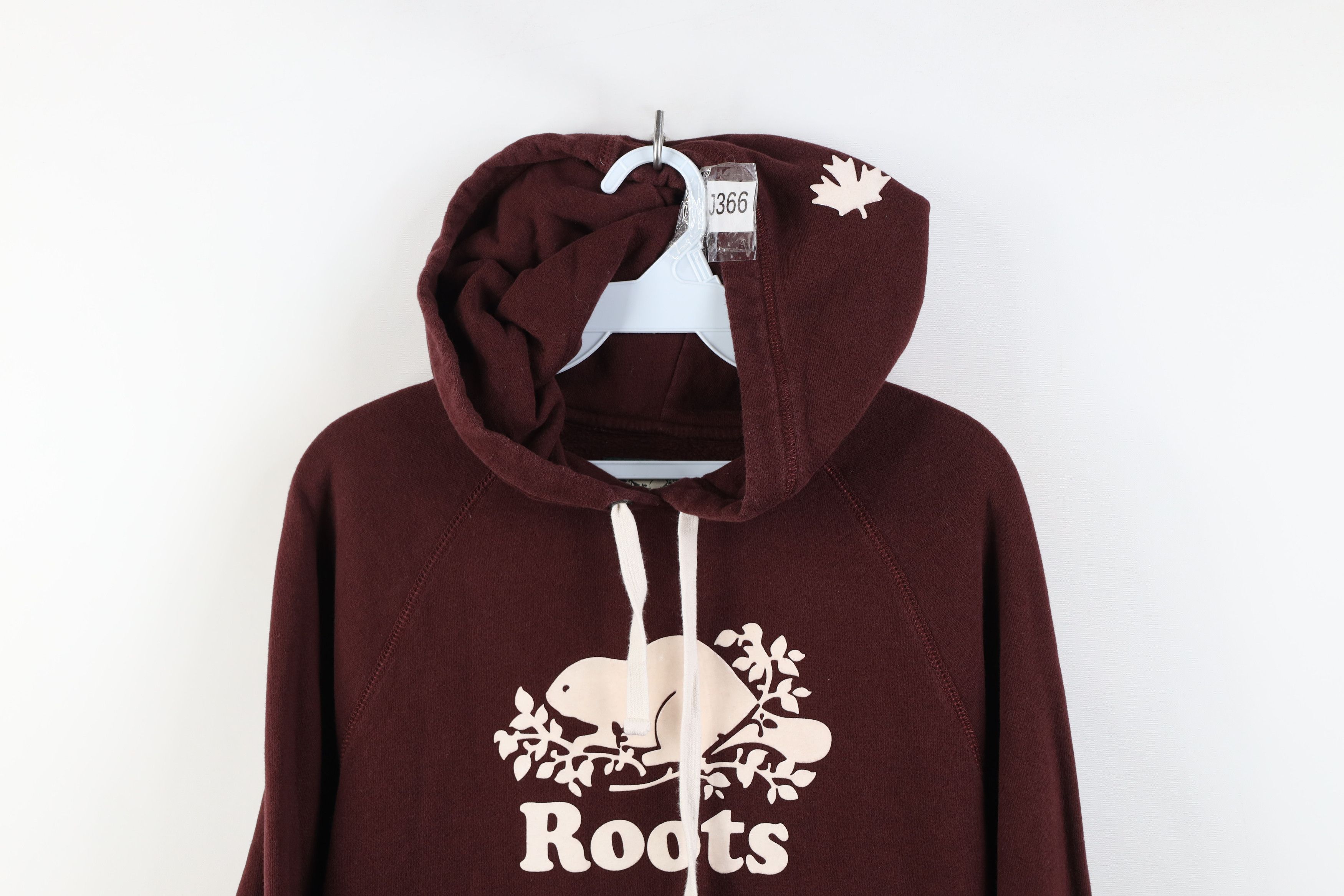 Vintage Vintage Y2K Roots Canada Spell Out Beaver Hoodie Sweatshirt Size S / US 4 / IT 40 - 2 Thumbnail