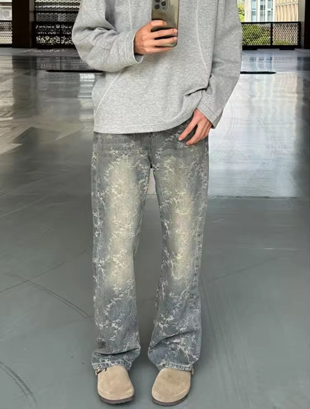 Japanese Brand × Jean Y2K Vintage Avant Garde Graffiti Harajuku Print Street Jeans Size US 33 - 7 Thumbnail