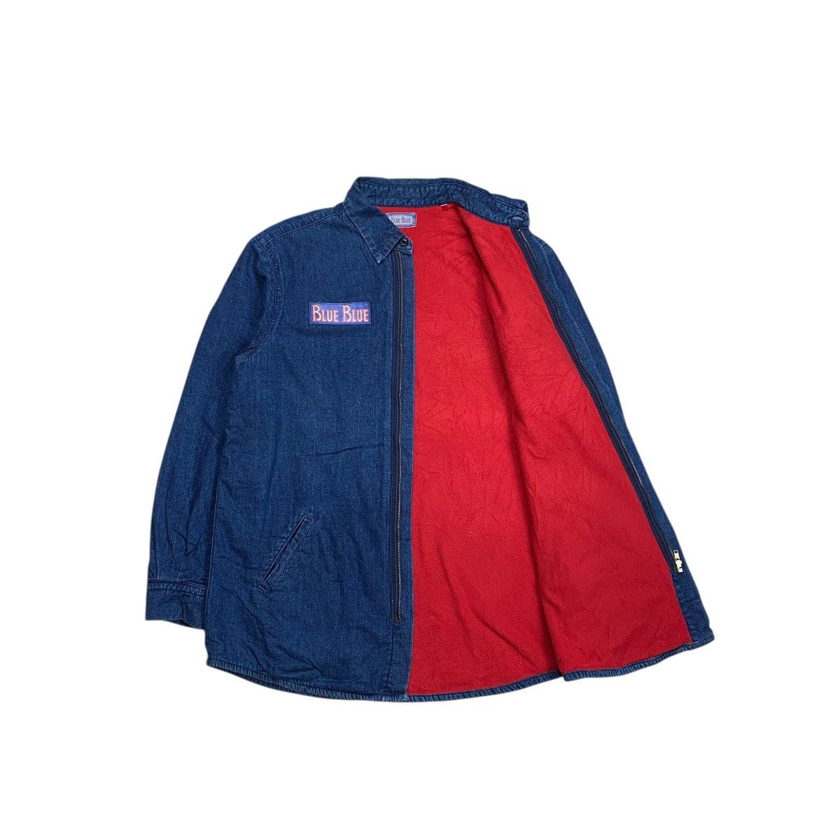 Blue Blue Japan Blue Blue Japan Logo Patch Denim Work Jacket Size US L / EU 52-54 / 3 - 2 Thumbnail