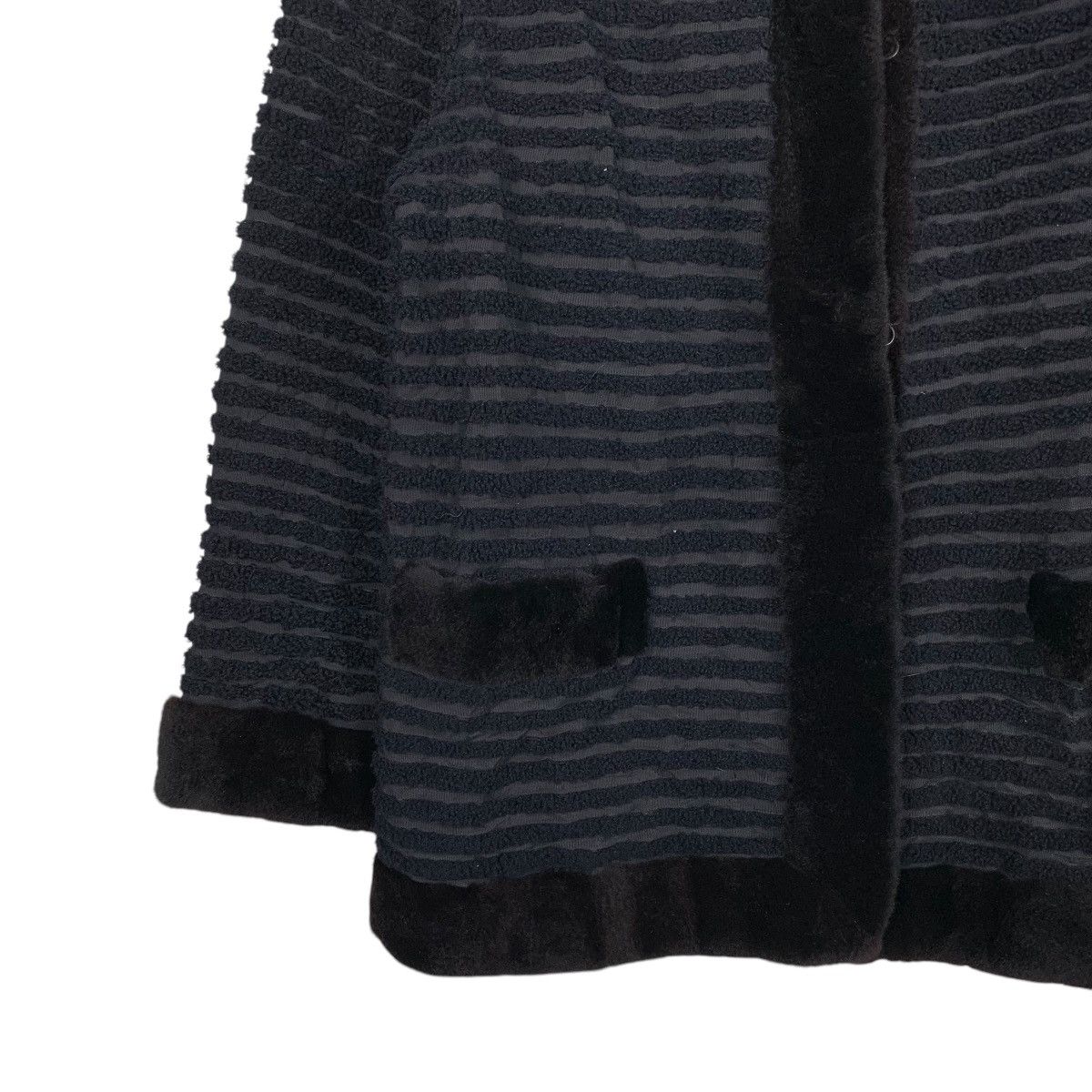 Japanese Brand Japanese Brand Stripe Black Women Jacket Size M / US 6-8 / IT 42-44 - 3 Thumbnail