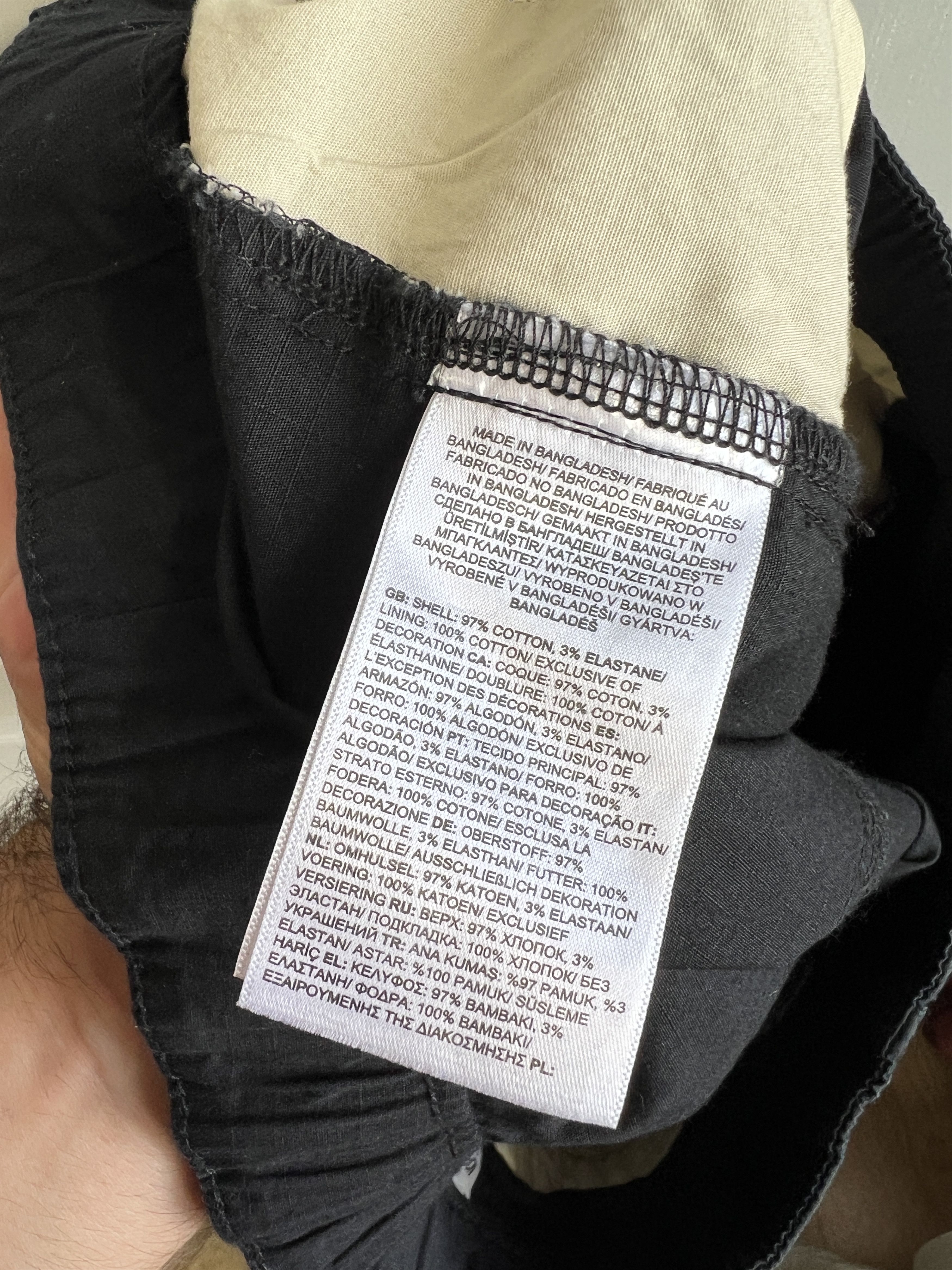 The North Face THE NORTH FACE SHORTS GORPCORE BLACK NEW SIZE L Size 34" / US 12 / IT 48 - 10 Thumbnail