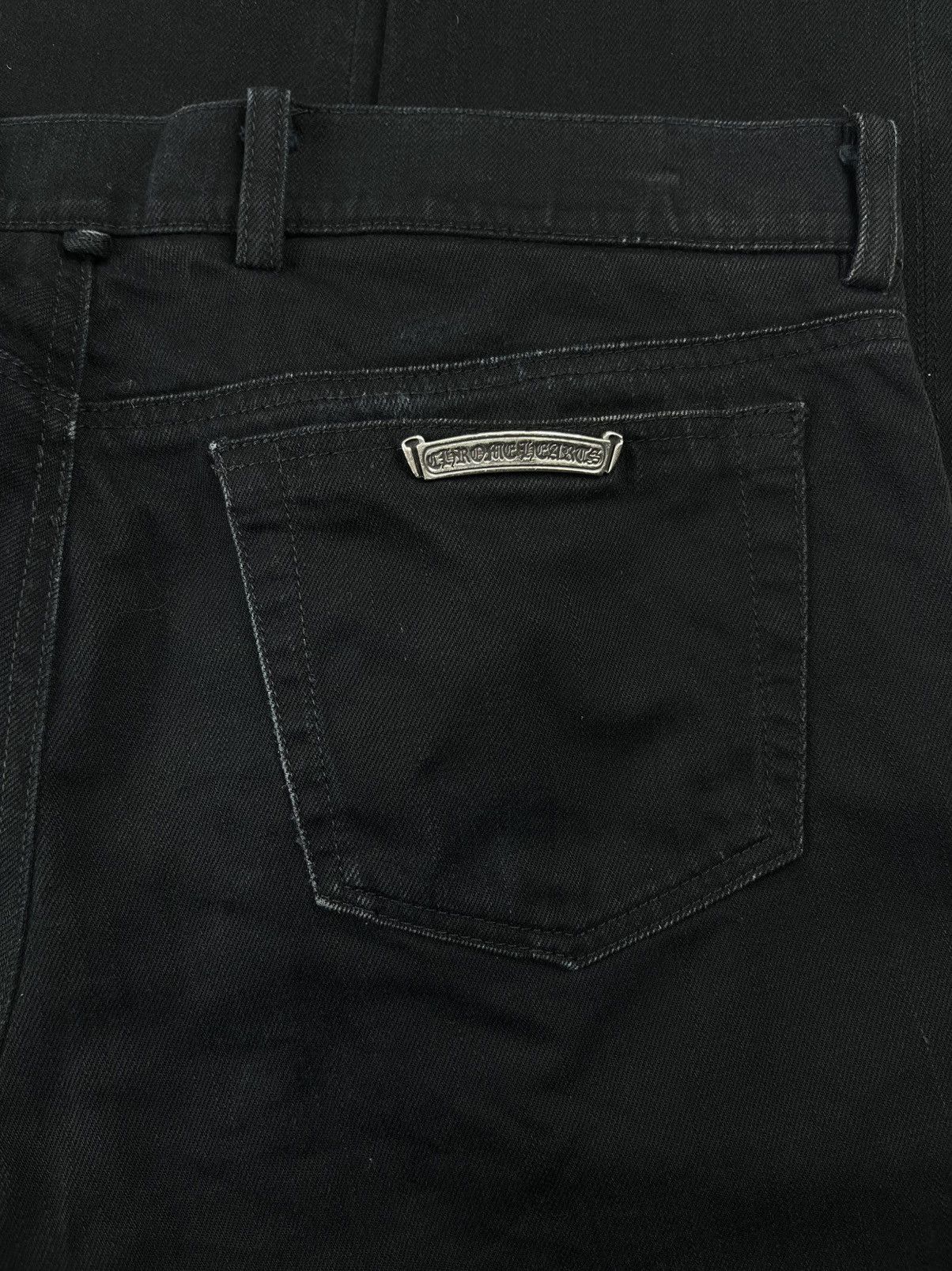 Chrome Hearts Chrome Hearts Vintage Skinny Fleur Knee Denim Jeans Altered Size US 32 / EU 48 - 4 Thumbnail