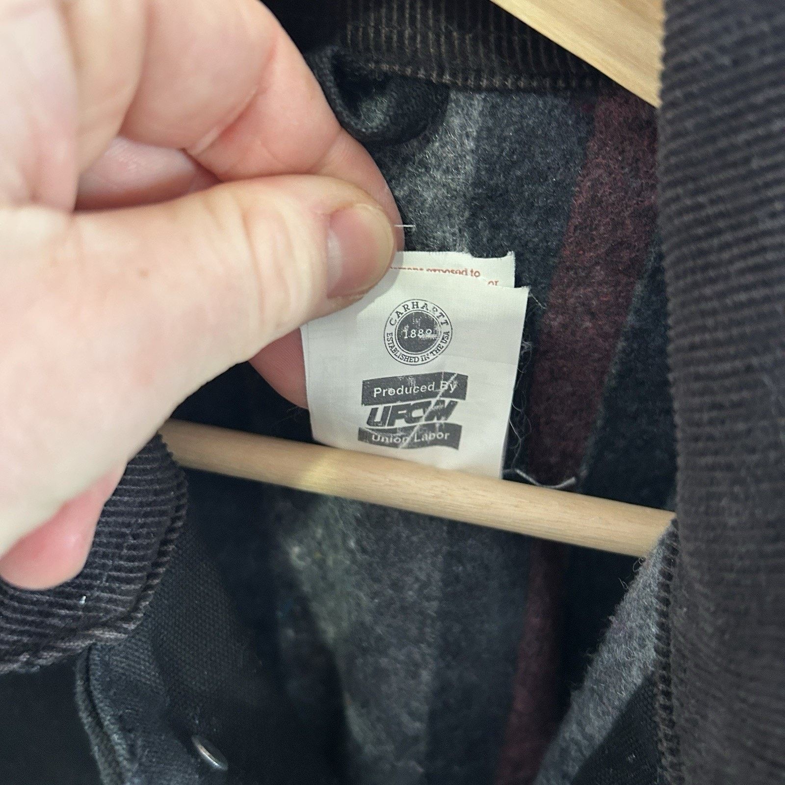 Carhartt Vintage Carhartt X GTA San Andreas Chore Coat “Black” C01 Size US S / EU 44-46 / 1 - 14 Thumbnail