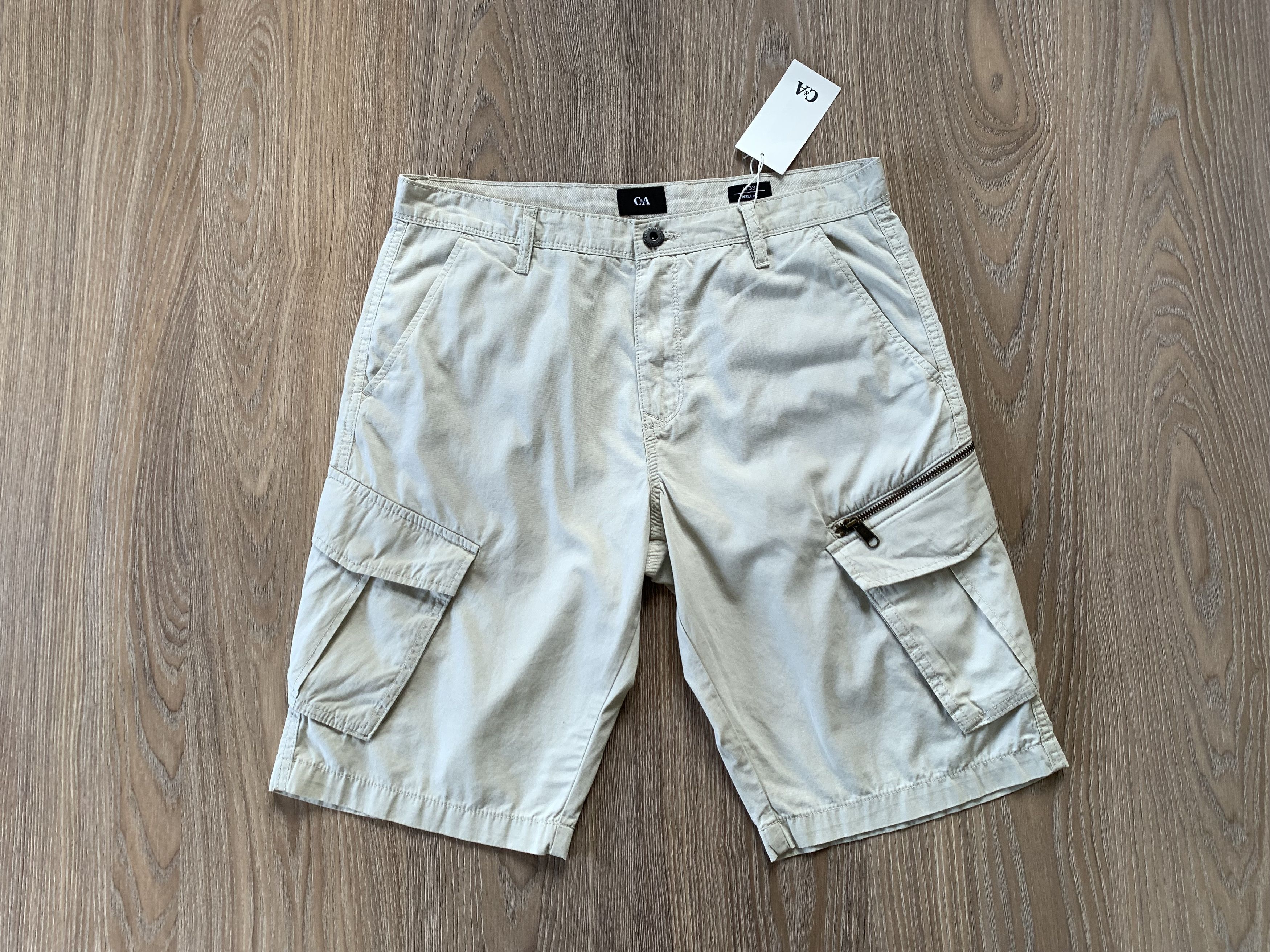 C&A C&A New Cotton Cargo Shorts Size US 33 - 2 Thumbnail