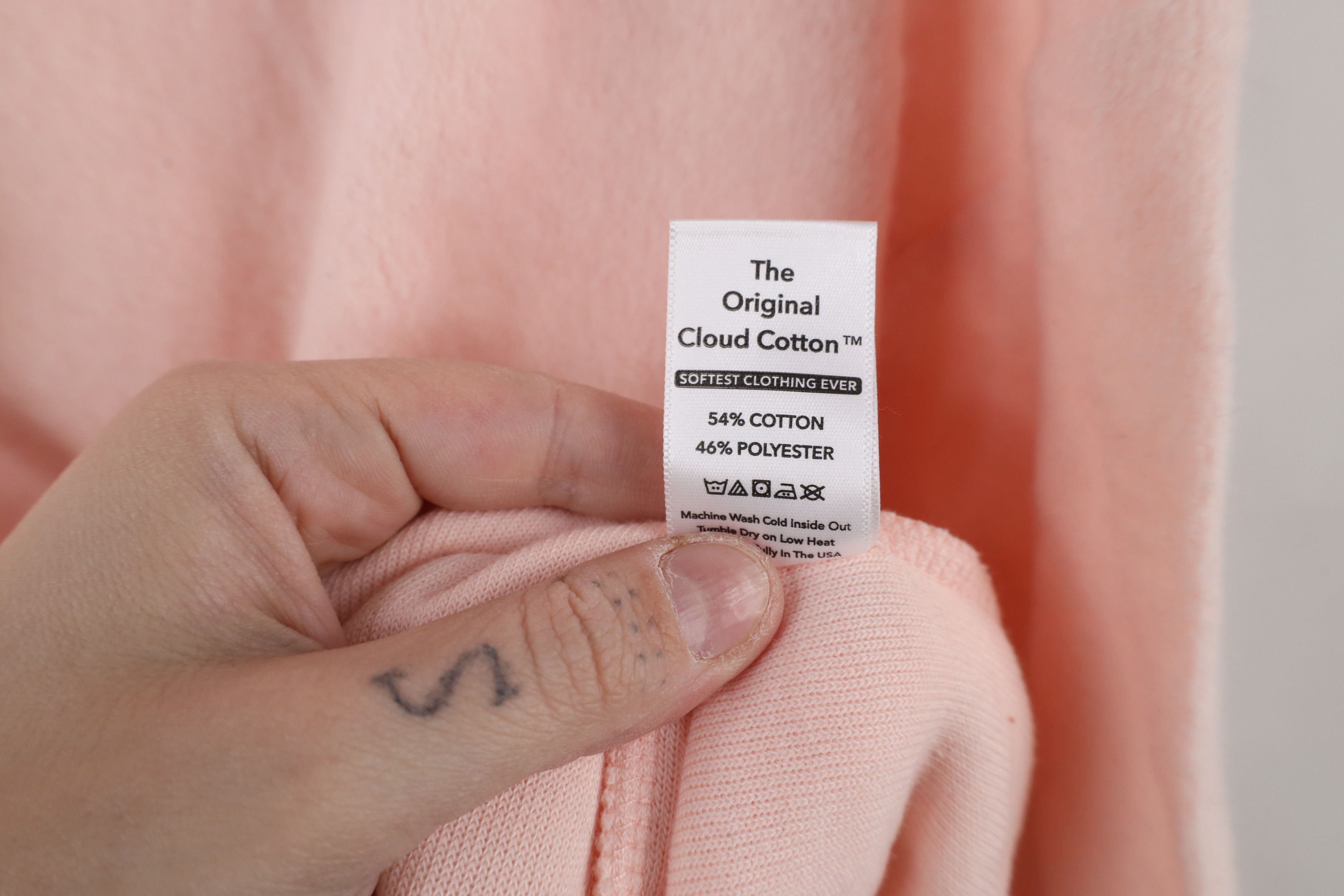 Vintage Soft Serve Soft Cloud Cotton Hoodie Sweatshirt Pink USA Size M / US 6-8 / IT 42-44 - 11 Thumbnail