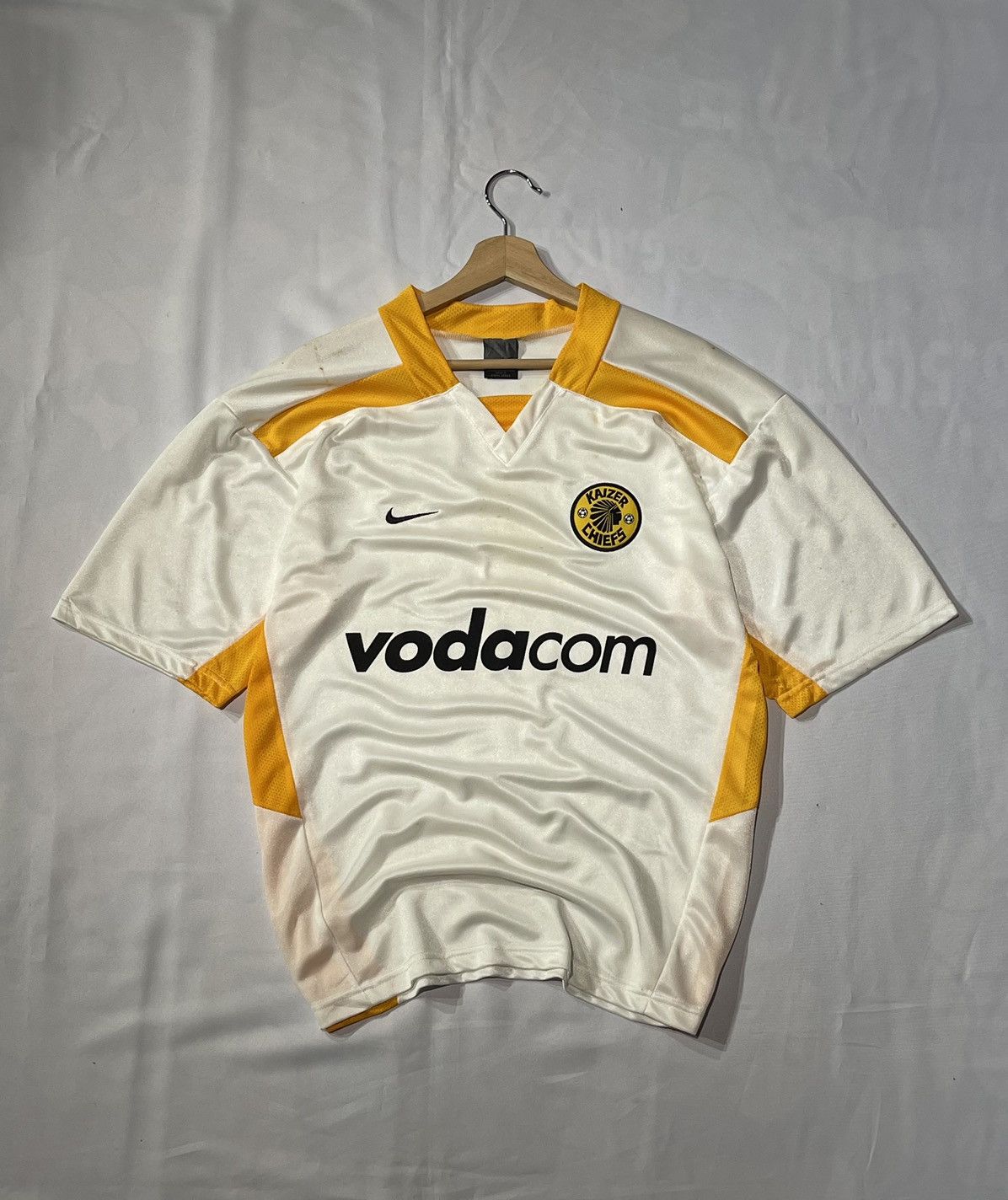 Nike × Vintage Nike x Kaiser chiefs football 2005/06 home kit soccer jersey Size US M / EU 48-50 / 2 - 1 Thumbnail