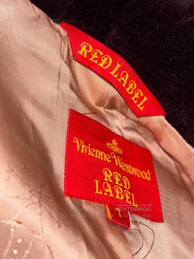 Vivienne Westwood vivienne westwood Red Label Vintage Velvet Wool Coat Size S / US 4 / IT 40 - 3 Thumbnail