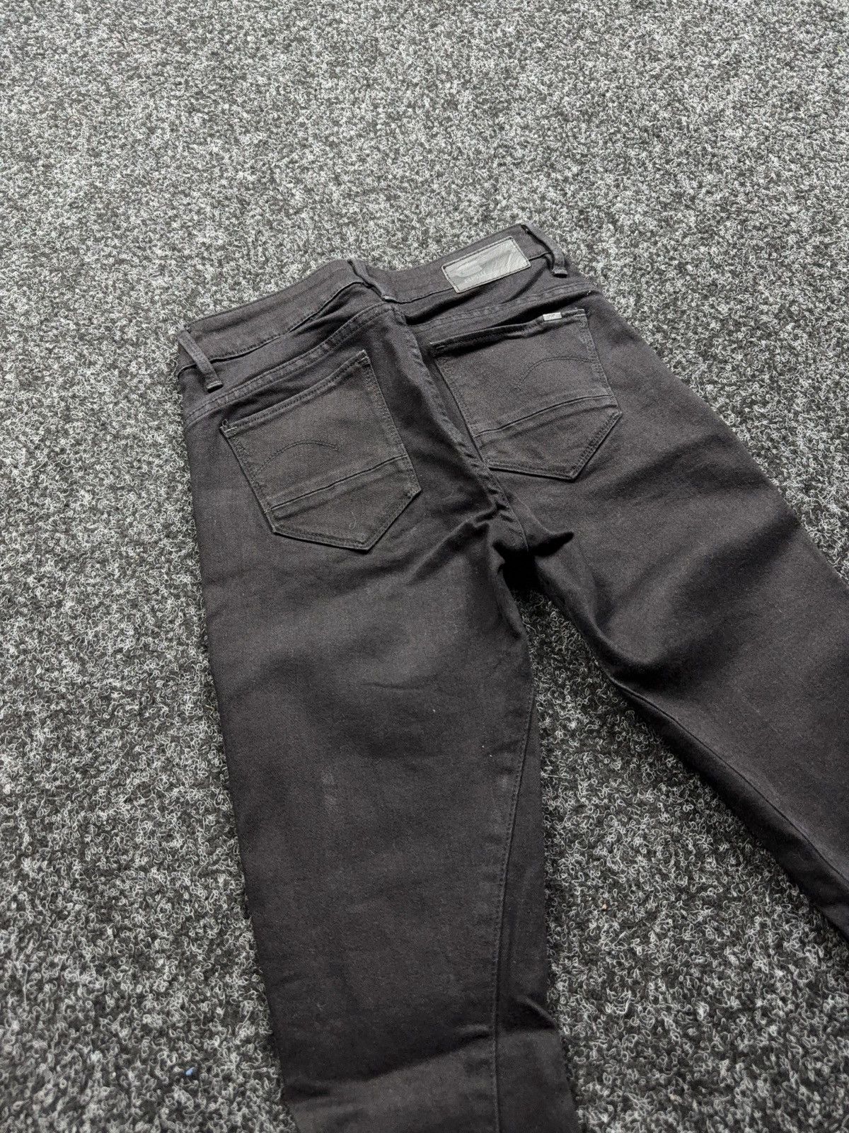 G-Star G-Star Opium Avant Garde RAW Arc 3D Mid Skinny Black Jeans Size 25" / US 0 / IT 36 - 12 Thumbnail