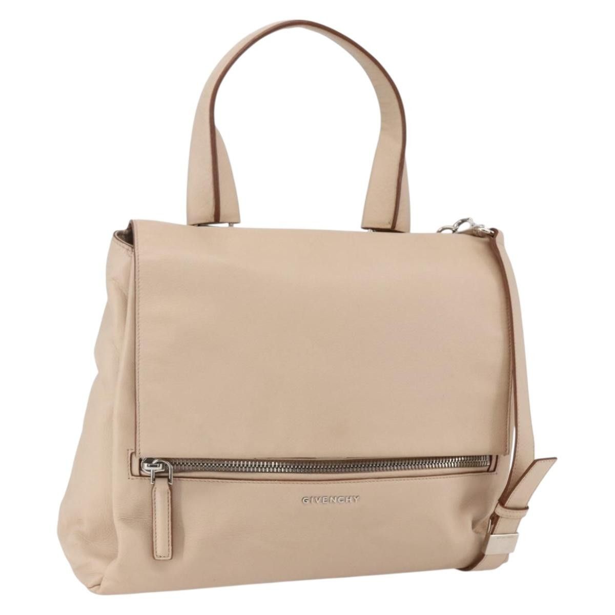 Givenchy Givenchy Pandora Pure Satchel Leather Size ONE SIZE - 1 Thumbnail